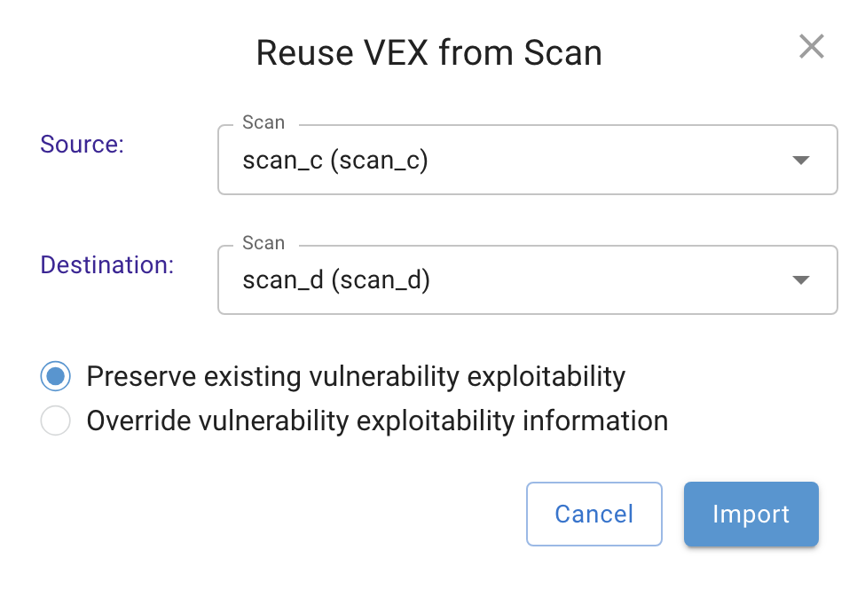 ReuseVEX