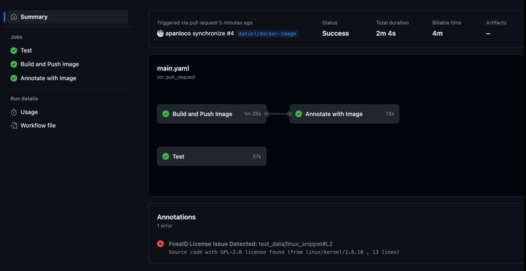 GitHub PR Annotations